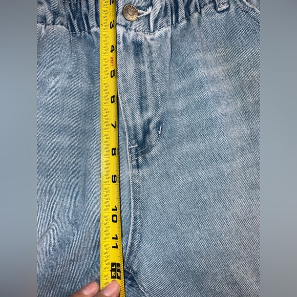 PacSun Light Blue Women’s Paperbag Style Mom Jeans Size 28 EUC - Picture 8 of 9